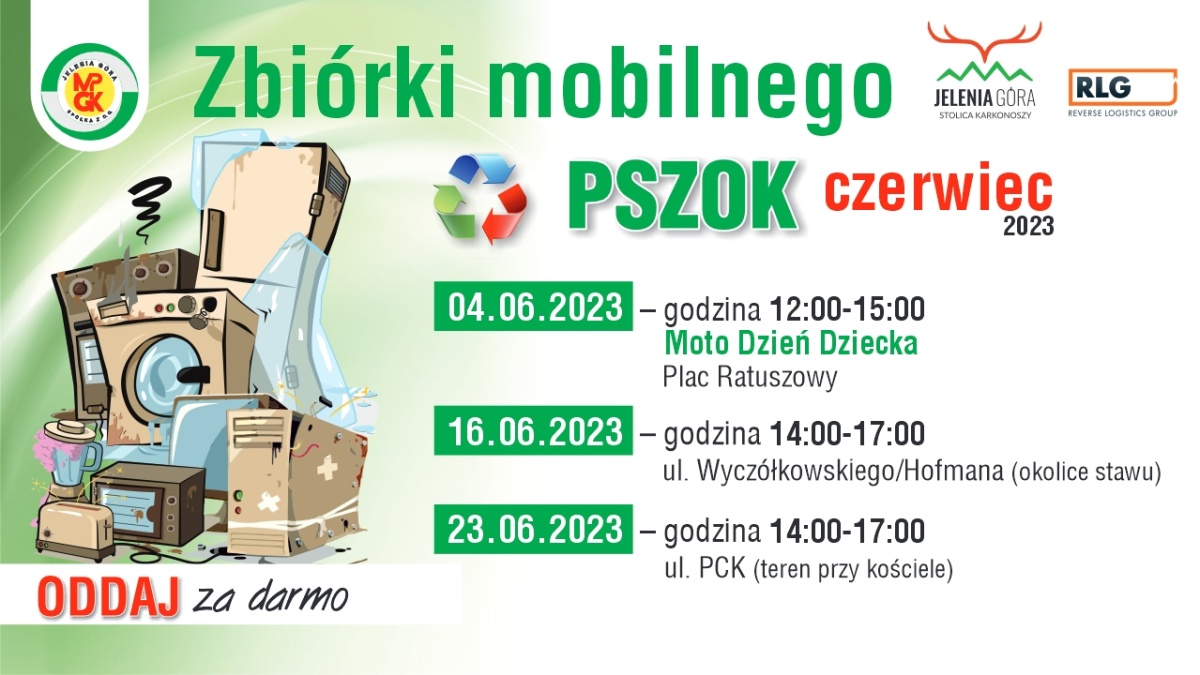 HARMONOGRAM MOBILNEGO PSZOK – CZERWIEC