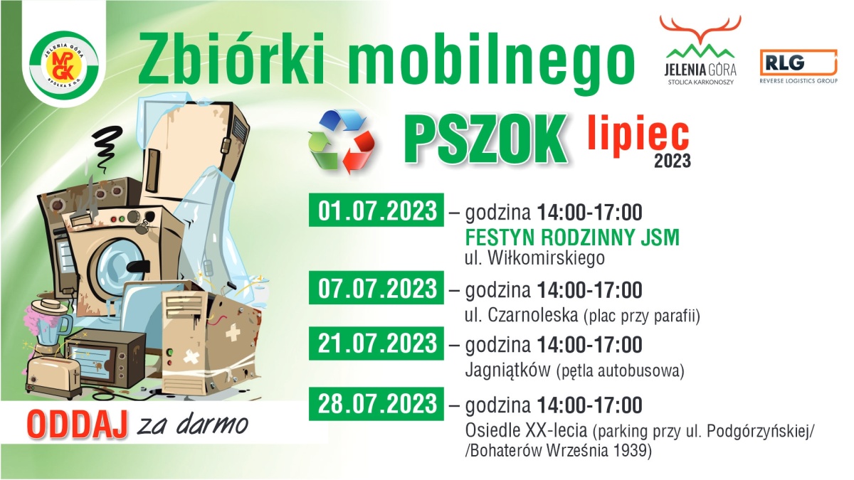 HARMONOGRAM MOBILNEGO PSZOK – LIPIEC