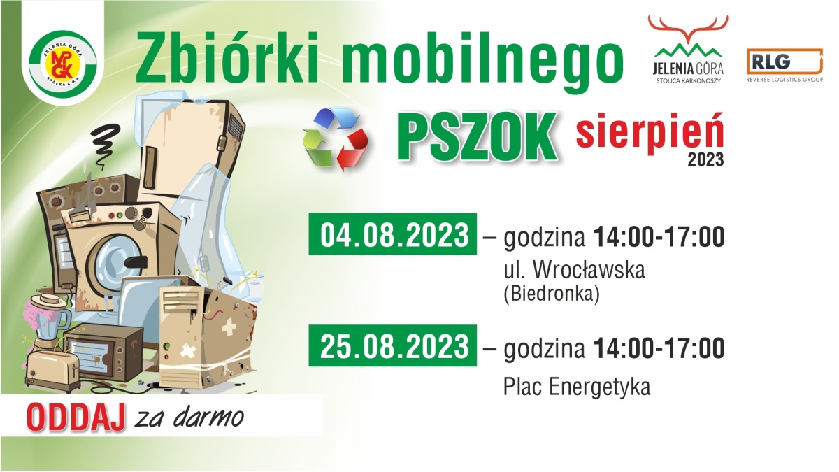 HARMONOGRAM MOBILNEGO PSZOK – SIERPIEŃ